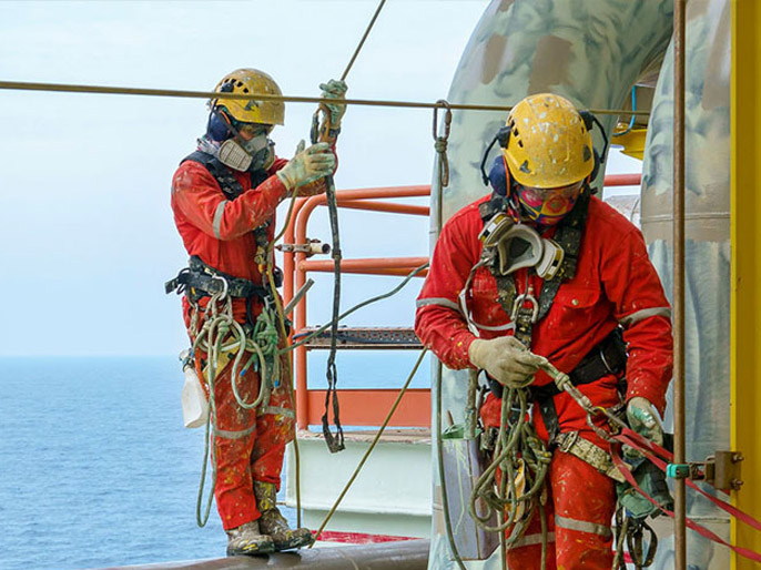 Offshore rig interior design and decoration